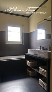 béton ciré pour salle de bain