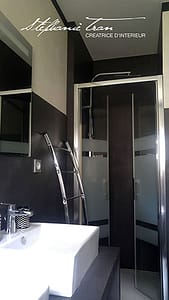 salle de bain en béton ciré